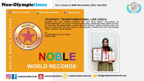 Noble World Record Holder
